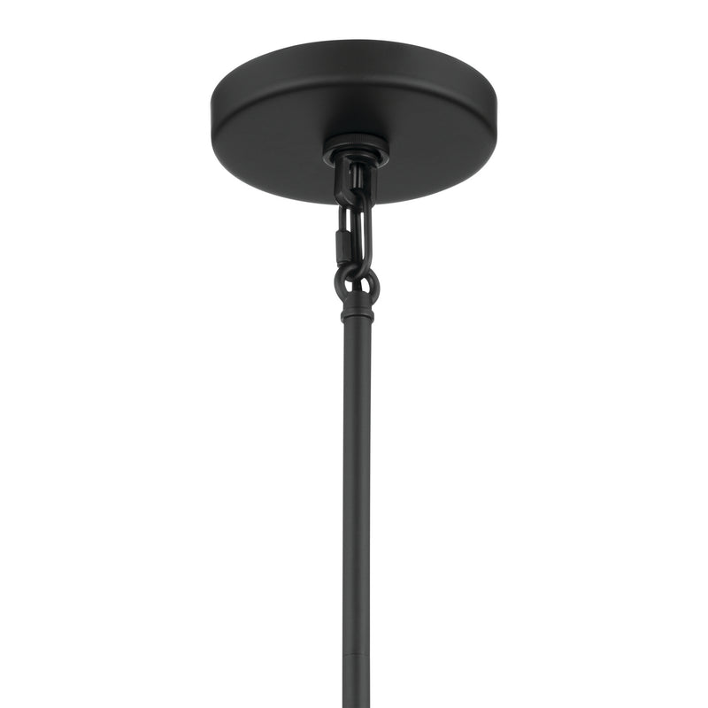 Kichler 52444BK One Light Mini Pendant, Black (3)