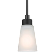 Kichler 52444BK One Light Mini Pendant, Black (4)