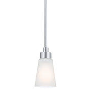 Kichler 52444NI One Light Mini Pendant, Brushed Nickel (2)