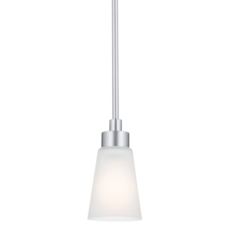 Kichler 52444NI One Light Mini Pendant, Brushed Nickel (2)