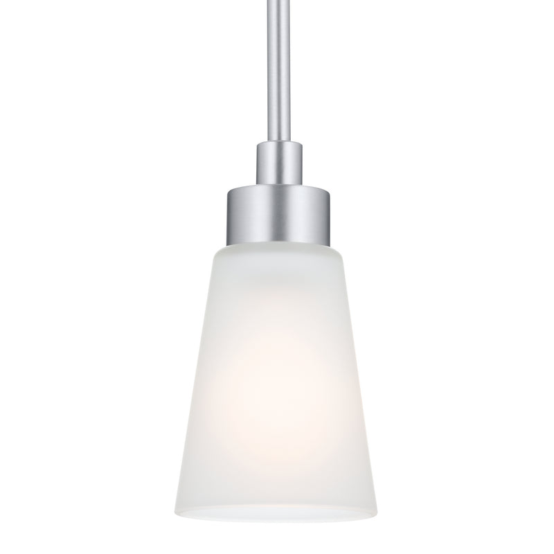 Kichler 52444NI One Light Mini Pendant, Brushed Nickel (4)