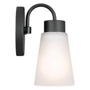 Kichler 52445BK One Light Wall Sconce, Black (4)