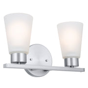 Kichler 55120NI Two Light Bath, Brushed Nickel (2)