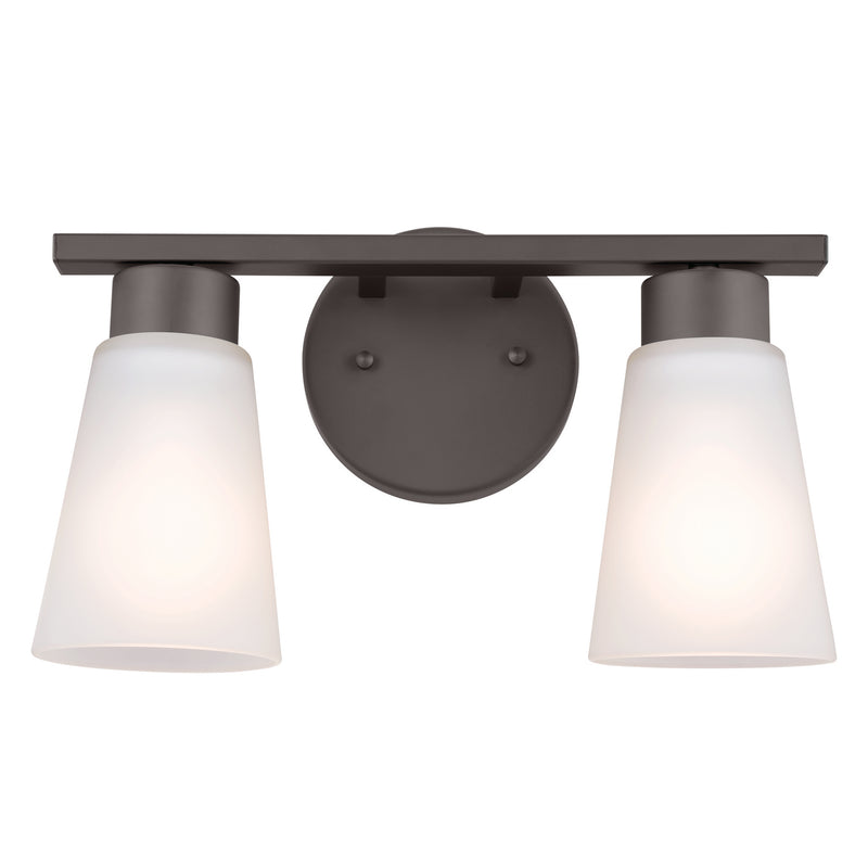 Kichler 55120OZ Two Light Bath, Olde Bronze (2)