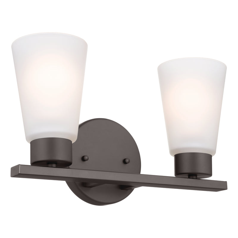 Kichler 55120OZ Two Light Bath, Olde Bronze (3)