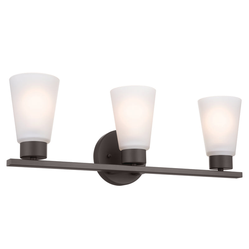 Kichler 55121OZ Three Light Bath, Olde Bronze (2)