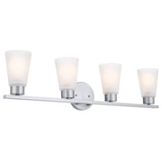 Kichler 55122NI Four Light Bath, Brushed Nickel (2)
