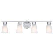 Kichler 55122NI Four Light Bath, Brushed Nickel (3)