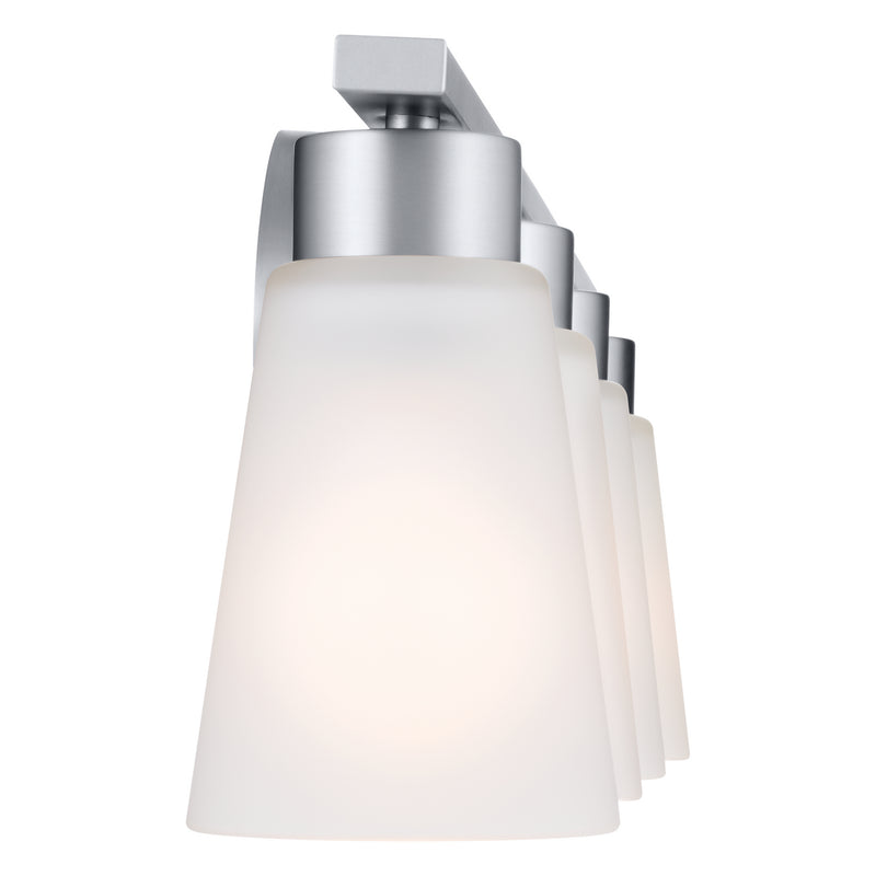 Kichler 55122NI Four Light Bath, Brushed Nickel (4)