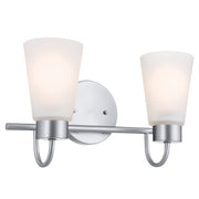 Kichler 55125NI Two Light Bath, Brushed Nickel (2)