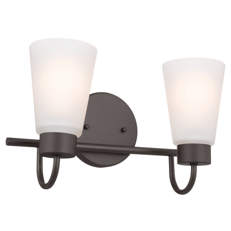 Kichler 55125OZ Two Light Bath, Olde Bronze (2)