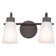 Kichler 55125OZ Two Light Bath, Olde Bronze (3)