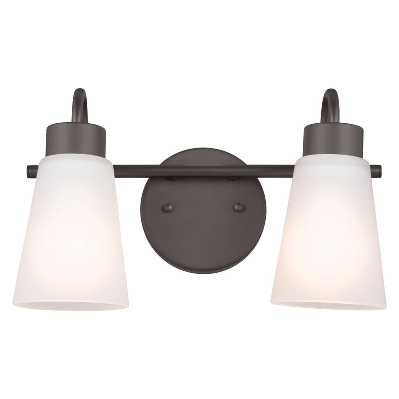 Kichler 55125OZ Two Light Bath, Olde Bronze (3)
