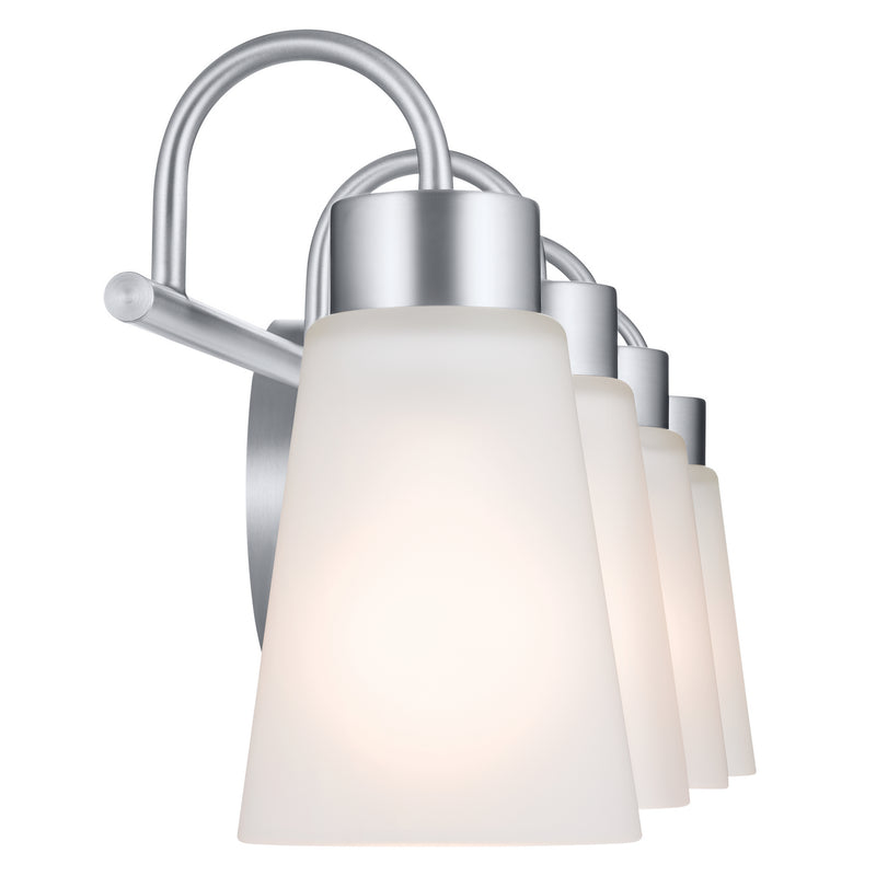 Kichler 55127NI Four Light Bath, Brushed Nickel (4)