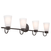 Kichler 55127OZ Four Light Bath, Olde Bronze (2)