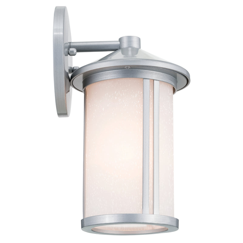 Kichler 59098BA One Light Outdoor Wall Mount, Brushed Aluminum (4)