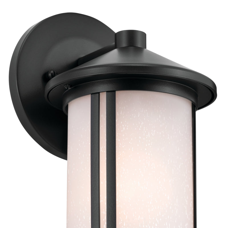Kichler 59098BK One Light Outdoor Wall Mount, Black (2)