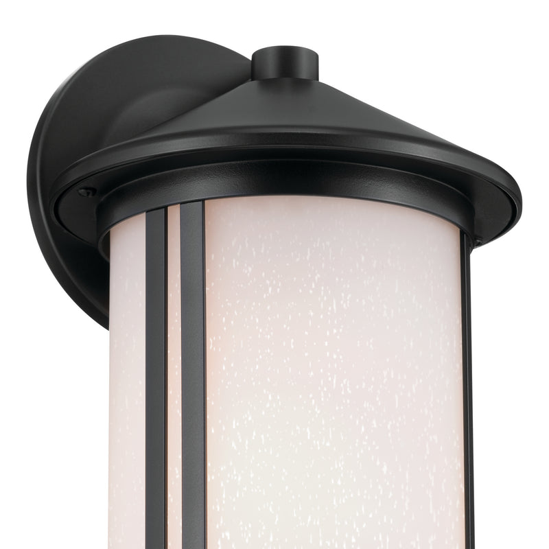 Kichler 59099BK One Light Outdoor Wall Mount, Black (2)