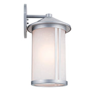 Kichler 59100BA One Light Outdoor Wall Mount, Brushed Aluminum (4)