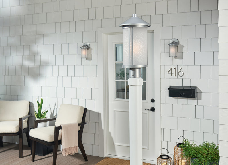 Kichler 59101BA One Light Outdoor Post Mount, Brushed Aluminum (6)