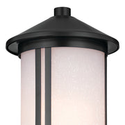 Kichler 59101BK One Light Outdoor Post Mount, Black (2)