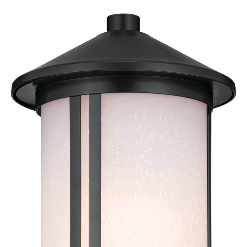 Kichler 59101BK One Light Outdoor Post Mount, Black (2)