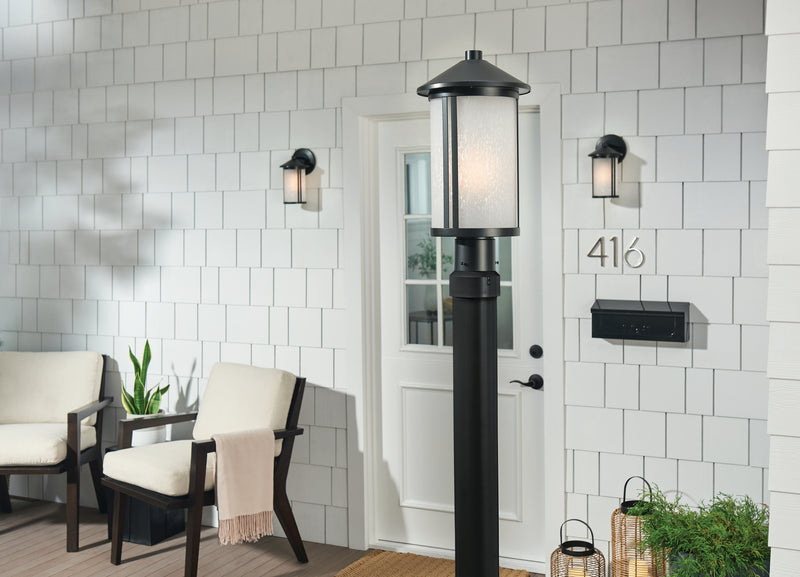 Kichler 59101BK One Light Outdoor Post Mount, Black (6)