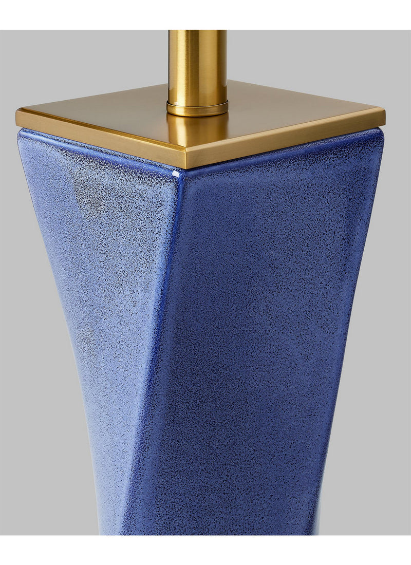 Visual Comfort Studio CT1211FRB1 Lagos One Light Table Lamp, Frosted Blue Alternate Image 2.jpg