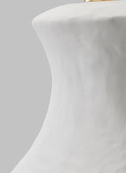 Visual Comfort Studio HT1021MWC1 Bone One Light Table Lamp, Matte White Ceramic Alternate Image 2.jpg