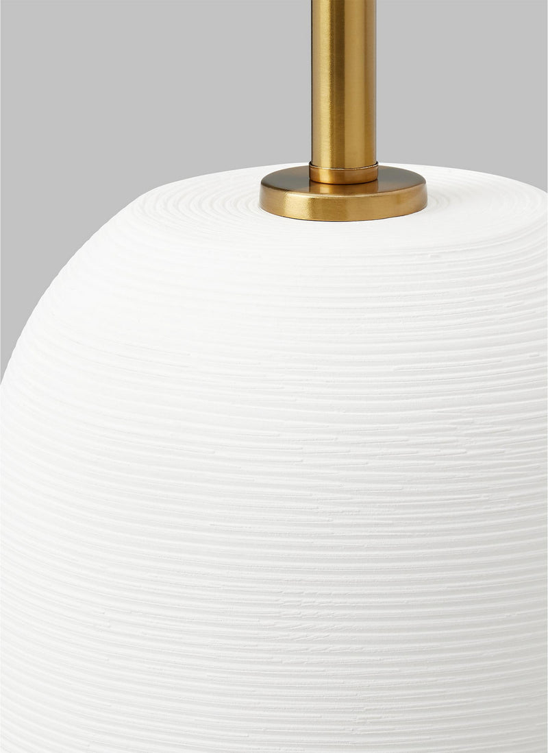 Visual Comfort Studio HT1061MWC1 Fanny One Light Table Lamp, Matte White Ceramic Alternate Image.jpg