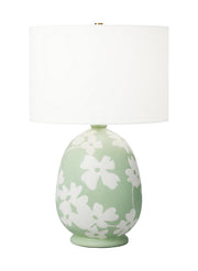 Visual Comfort Studio HT1001WLSMG1 Lila One Light Table Lamp, Semi Matte Green Alternate Image.jpg