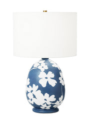 Visual Comfort Studio HT1001WLSMNB1 Lila One Light Table Lamp, Semi Matte Navy Blue Alternate Image.jpg