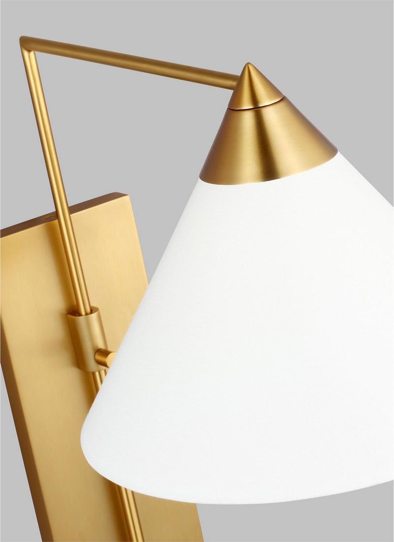 Visual Comfort Studio KWL1121BBS Franklin One Light Wall Sconce, Burnished Brass Alternate Image 2.jpg