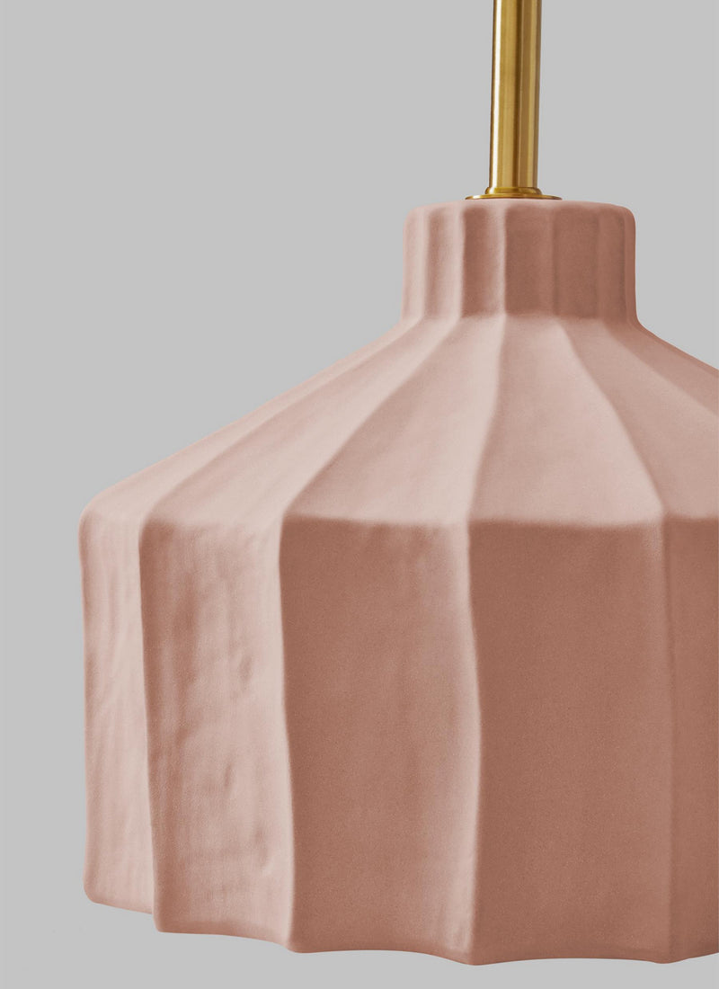 Visual Comfort Studio KT1321DR1 Veneto One Light Table Lamp, Dusty Rose Alternate Image.jpg