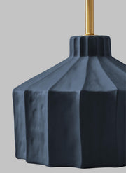 Visual Comfort Studio KT1321MMBW1 Veneto One Light Table Lamp, Matte Medium Blue Wash Alternate Image.jpg