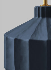 Visual Comfort Studio KT1331MMBW1 Veneto One Light Table Lamp, Matte Medium Blue Wash Alternate Image.jpg