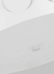 Visual Comfort Studio KSF1013MWT Dottie Three Light Flush Mount, Matte White Alternate Image.jpg