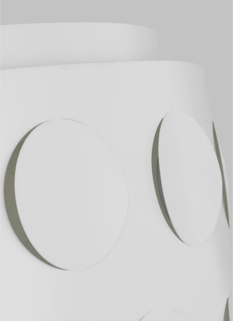 Visual Comfort Studio KSF1013MWT Dottie Three Light Flush Mount, Matte White Alternate Image 2.jpg