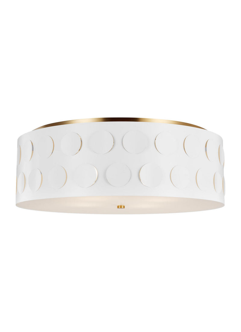 Visual Comfort Studio KSF1024BBS Dottie Four Light Flush Mount, Burnished Brass Alternate Image.jpg