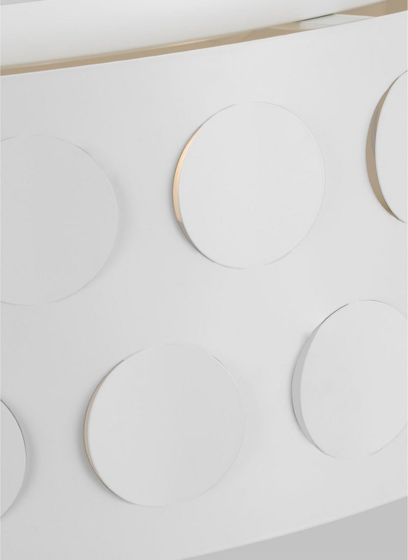 Visual Comfort Studio KSF1024MWT Dottie Four Light Flush Mount, Matte White Alternate Image.jpg