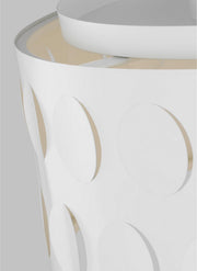 Visual Comfort Studio KSF1024MWT Dottie Four Light Flush Mount, Matte White Alternate Image 2.jpg