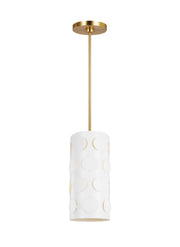 Visual Comfort Studio KSP1011BBS Dottie One Light Pendant, Burnished Brass Alternate Image.jpg