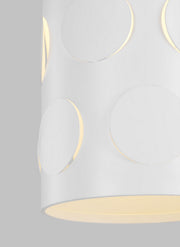 Visual Comfort Studio KSP1011MWT Dottie One Light Pendant, Matte White Alternate Image 2.jpg