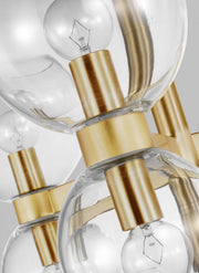 Visual Comfort Studio KSC10018BBSCG Londyn 18 Light Chandelier, Burnished Brass with Clear Glass Alternate Image 2.jpg