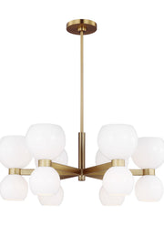 Visual Comfort Studio KSC10212BBSMG Londyn 12 Light Chandelier, Burnished Brass with Milk White Glass Alternate Image.jpg