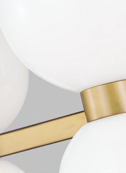 Visual Comfort Studio KSF1036BBSMG Londyn Six Light Semi Flush Mount, Burnished Brass with Milk White Glass Alternate Image.jpg