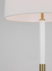Visual Comfort Studio KST1041BBSGW1 Monroe One Light Table Lamp, Burnished Brass Alternate Image 2.jpg