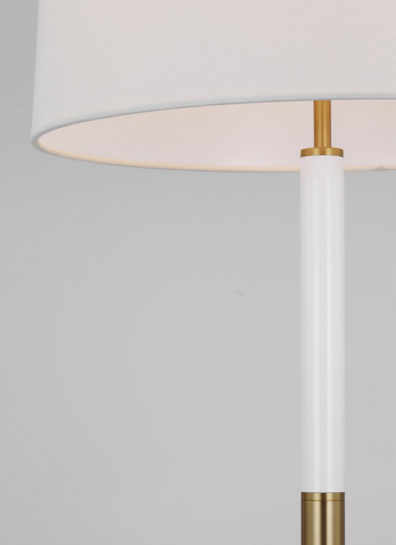 Visual Comfort Studio KST1041BBSGW1 Monroe One Light Table Lamp, Burnished Brass Alternate Image 2.jpg