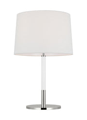 Visual Comfort Studio KST1041PNGW1 Monroe One Light Table Lamp, Polished Nickel Alternate Image.jpg