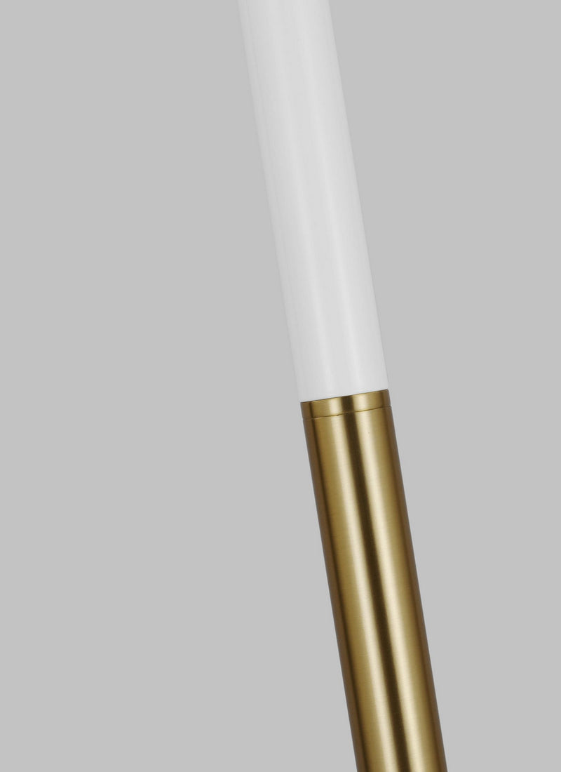 Visual Comfort Studio KST1051BBSGW1 Monroe One Light Floor Lamp, Burnished Brass Alternate Image 2.jpg